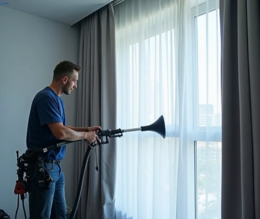 Professional curtain stain removal process equipment Matty Curtain Cleaning norwell